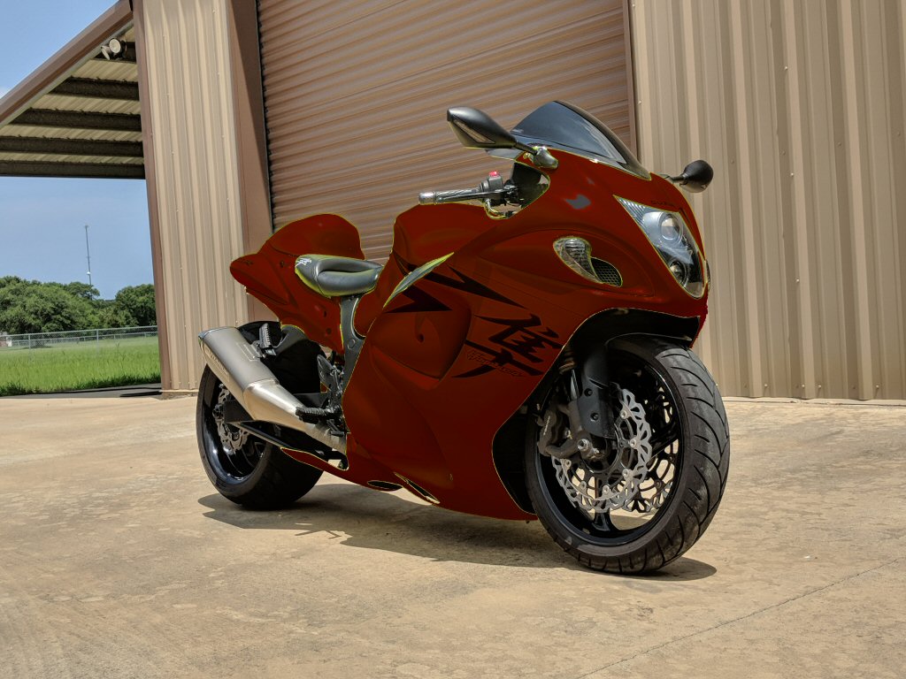 Hayabusa orange colour hotsell