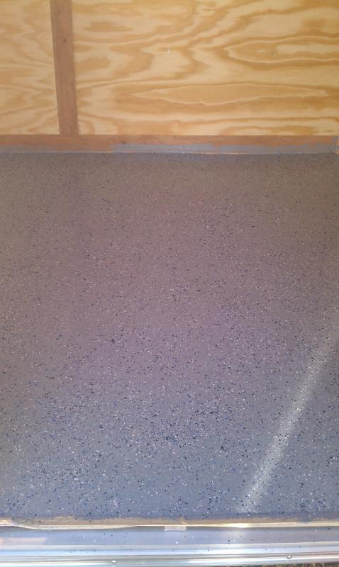 Rustoleum Epoxyshield Floor Paint In My Trailer Random Thoughts