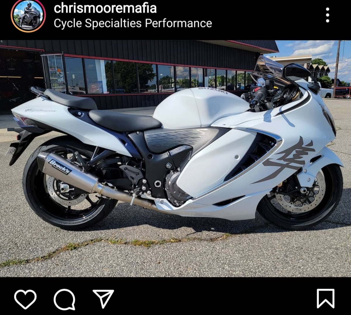 Hayabusa outlet aftermarket exhaust