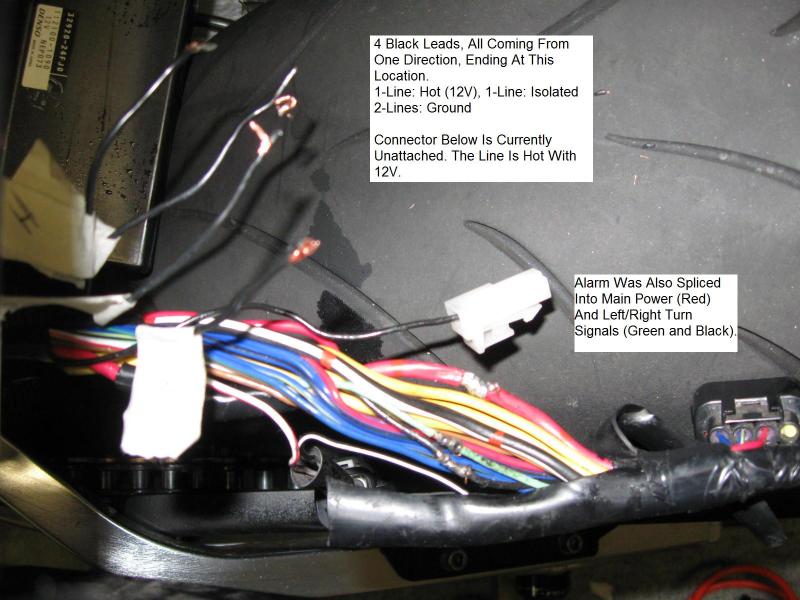 Need help with wiring question....hopefully pics will help. | Busa