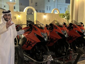 Hayabusa 25th Anniversary 2024 first in Middle East