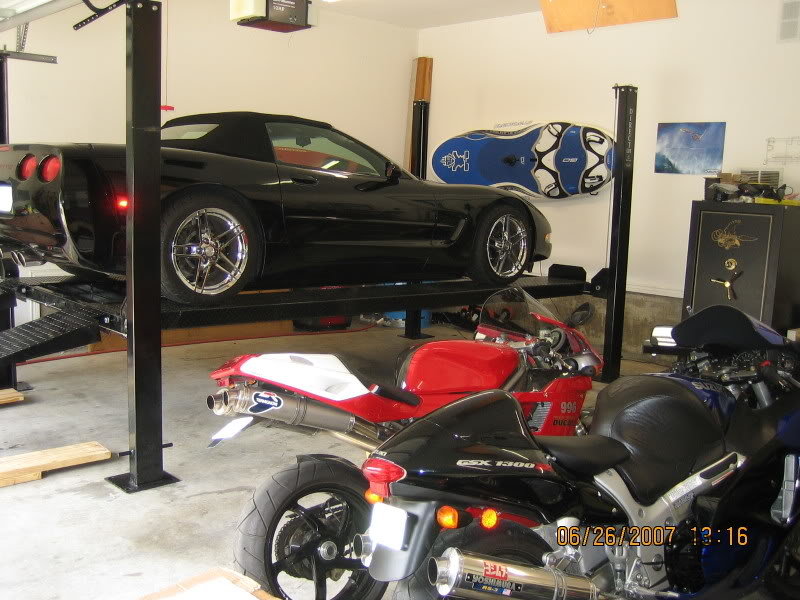 Hayabusa ducati and vette